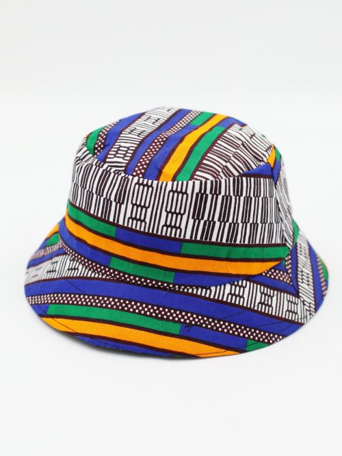 kapelusz na lato kolorowy batikowy batik bucket hat