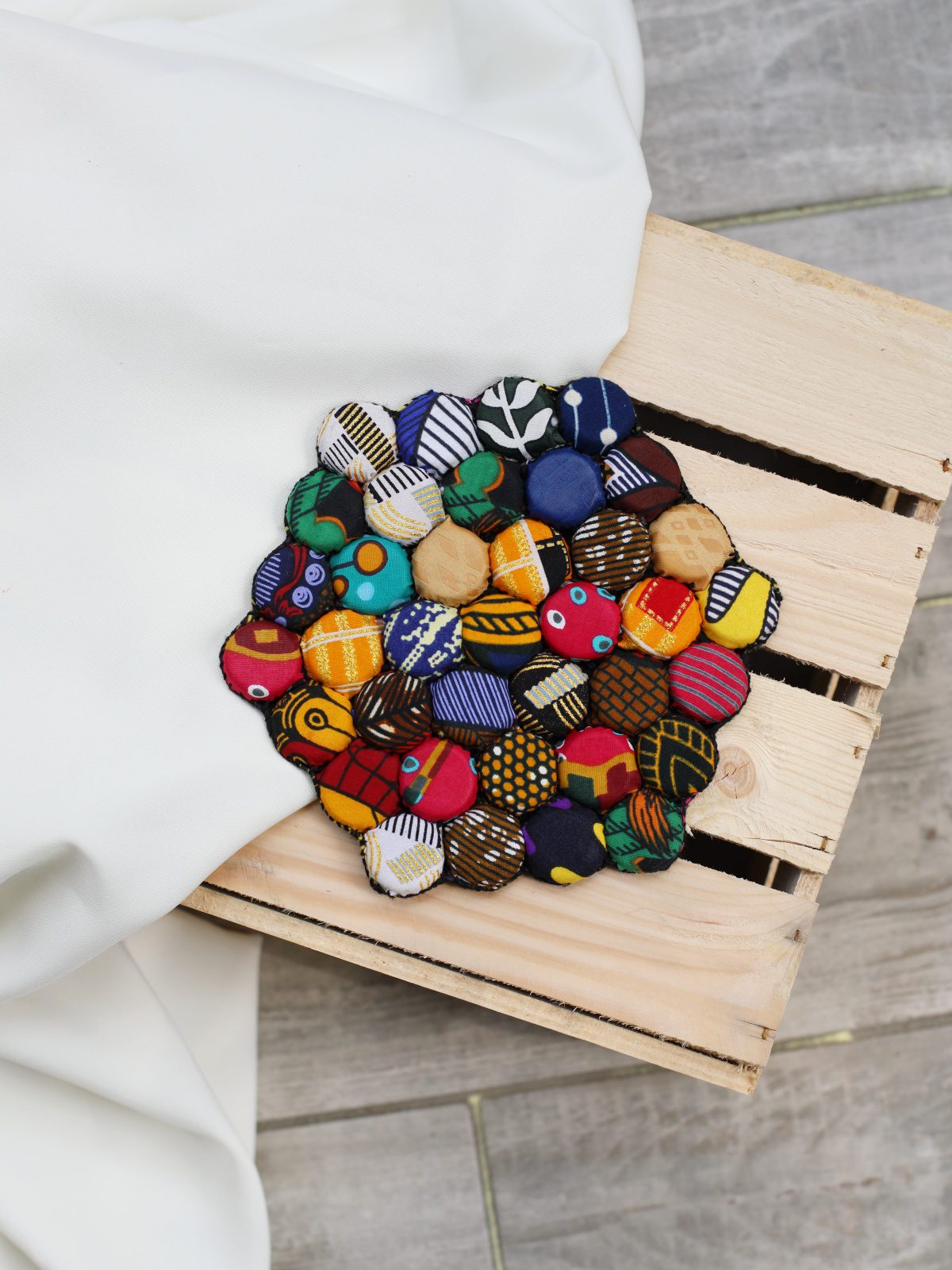 Podkładka do kuchni lub salonu z batiku Senegal