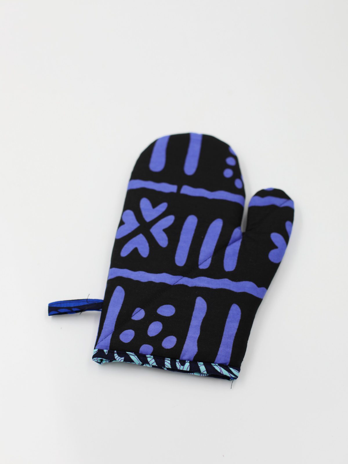 chwytak kuchenny wzory afryka niebieski sklep dobra fabryka