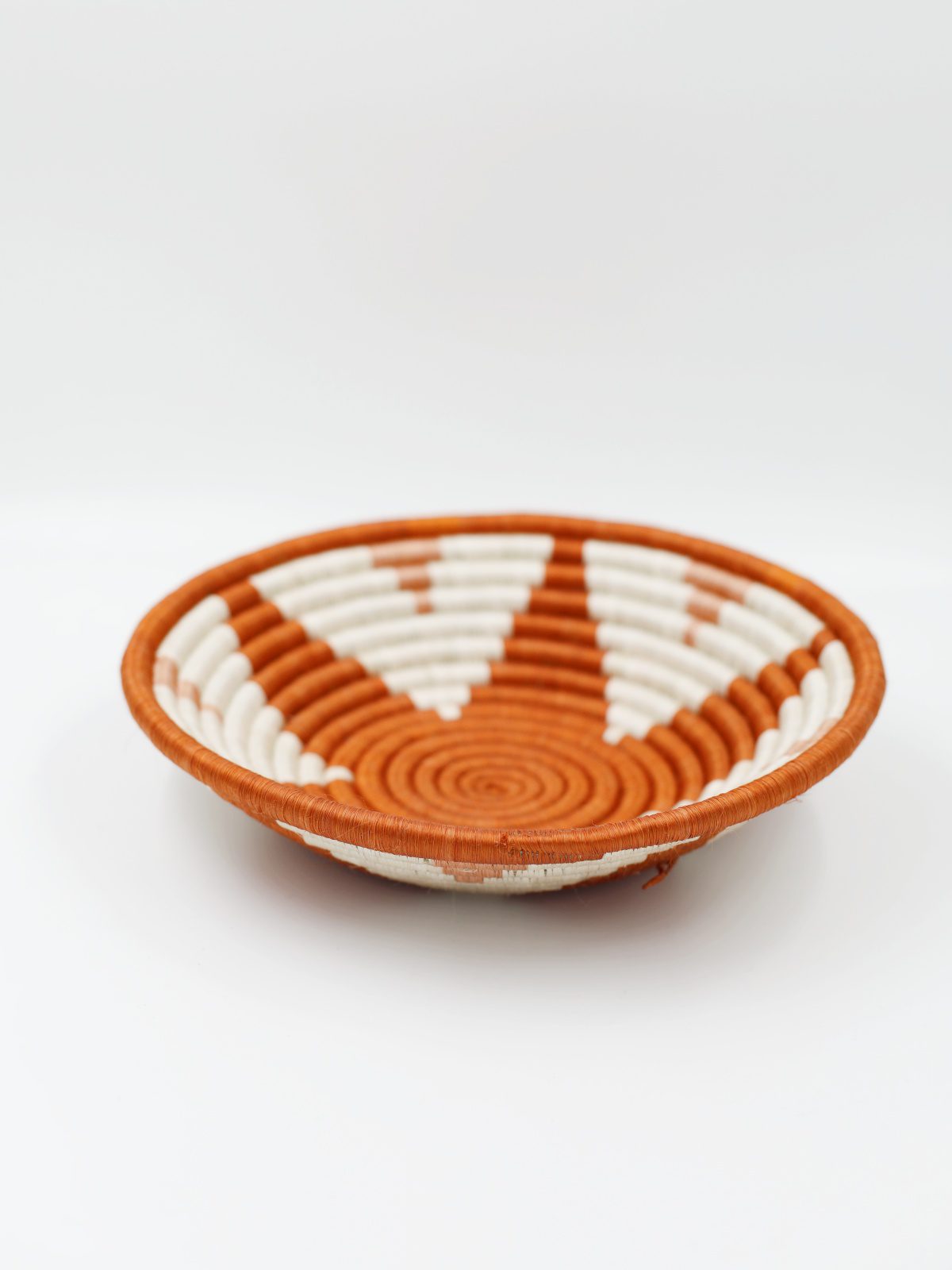 pleciona misa pomarańczowa miska na owoce wzory sklep dobra fabryka